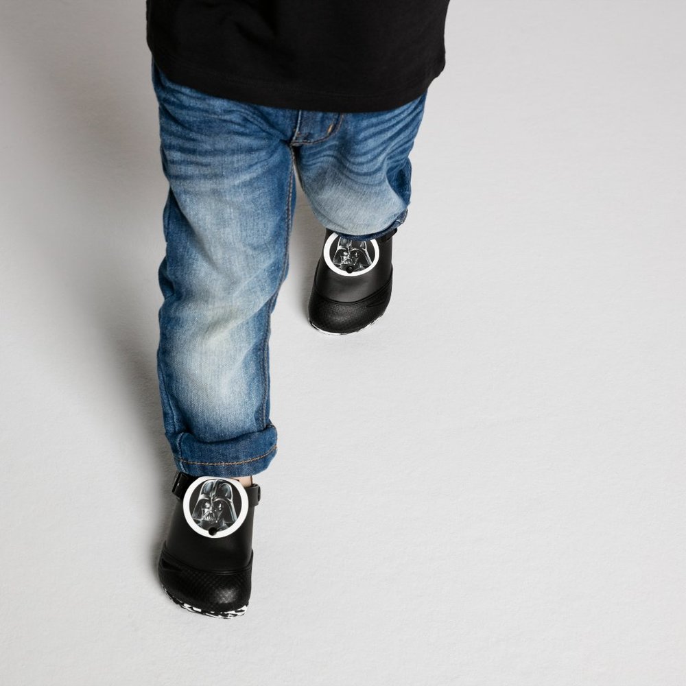 Birkenstock Kid's Birko-Flor Kay Hulk Star Wars Darth Shoes Black … - Picture 2 of 8